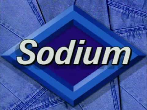 How is sodium commercially produced?