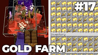 Building a GOLD FARM! - Minecraft Survival (Episode 17)