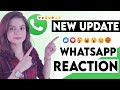 How to React on WhatsApp Messages | Reaction on WhatsApp