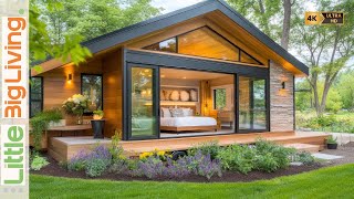 A Tiny Home Like No Other: Main Floor Bedroom, Loft \u0026 Interior Design Trends You Need for 2025