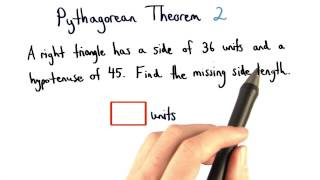 Pythagorean Theorem Practice 2 - Visualizing Algebra