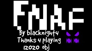 [SGDPS] FNAF by me full level verified