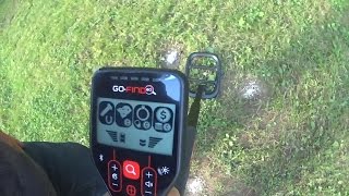 Minelab Go Find 60 Metal Detector Depth Test