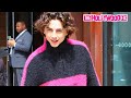 Kylie Jenner's New Boyfriend Timothee Chalamet Rushes Back To His Trailer To Call Her While On Set