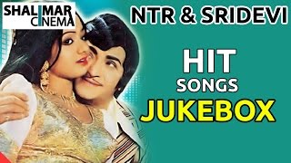 NTR And SRIDEVI Hit Video Songs Jukebox || Special Compilation