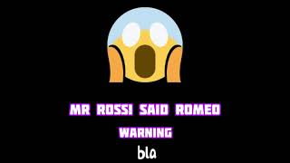 Warning Cartoon Mr Rossi