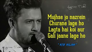 Atif Aslam - Pachtaoge Full Song (Lyrics)