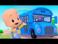 The Wheels On the Colorful Bus  + more Nursery Rhymes for children with Cleo and Cuquin