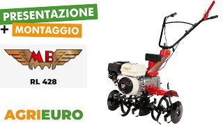 Presentazione e montaggio Meccanica Benassi RL 428 - Motozappa a benzina Honda GP200