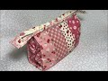 ギャザーで作ったマチが可愛いポーチ💕a cute pouch made with gathers 💕