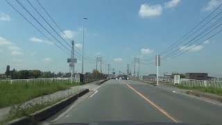 埼玉県道378号 01 中井松伏線 中井→松伏 車載