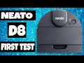 NEATO D8 Robot Vacuum - First run & Full floor plan and pickup Test - Is it any good?