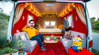 We Made 7 Star Luxury Room in Truck   ट्रक को बना दिया लग्जरी होटल का कमरा   Sasta Nahi Real Luxury