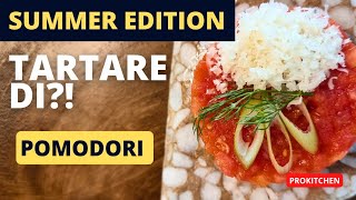 TARTARE DI POMODORO *FACILISSIMA* 🍅