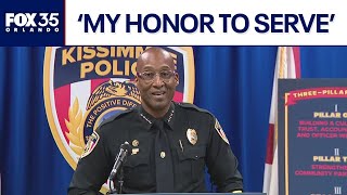 Kissimmee police chief reflects on first 100 days in office, shares future goals