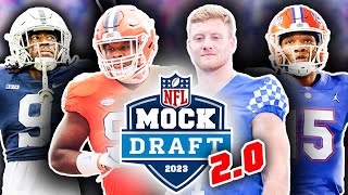 The OFFICIAL "Pre-Bowl Games" 2023 NFL First Round Mock Draft! (2.0!) || TPS