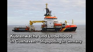 Küstenwache und Lotsenboot in Cuxhaven - Shipspotting in Germany