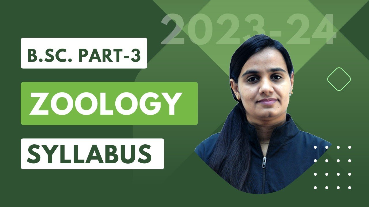 B.Sc. Final Year Zoology Syllabus | Session 2023-24 | #bsc - YouTube