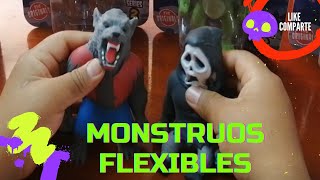 MONSTER FLEX (HOMBRE LOBO, BESTIA DEL PANTANO Y MAS) MONSTRUOS QUE SE ESTIRAN / FreacksEncubiertos