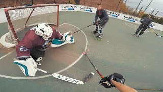 HOW DID THIS NOT GO IN?! (2v2 HOCKEY)