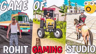 All Games🤯 Of Rohit Gaming Studio || Indian Bike Driving 3d Like🤩 Games