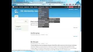 D7 Organic Groups pt 13 - Membership Workflow