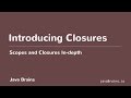 Scopes and Closures In-depth 17 - Introducing Closures