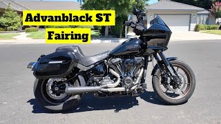 Advanblack ST Fairing on my FXLRS