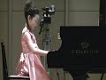 ジプシーの踊り anri 小学2年生 ピアノ発表会　東京芸術センター