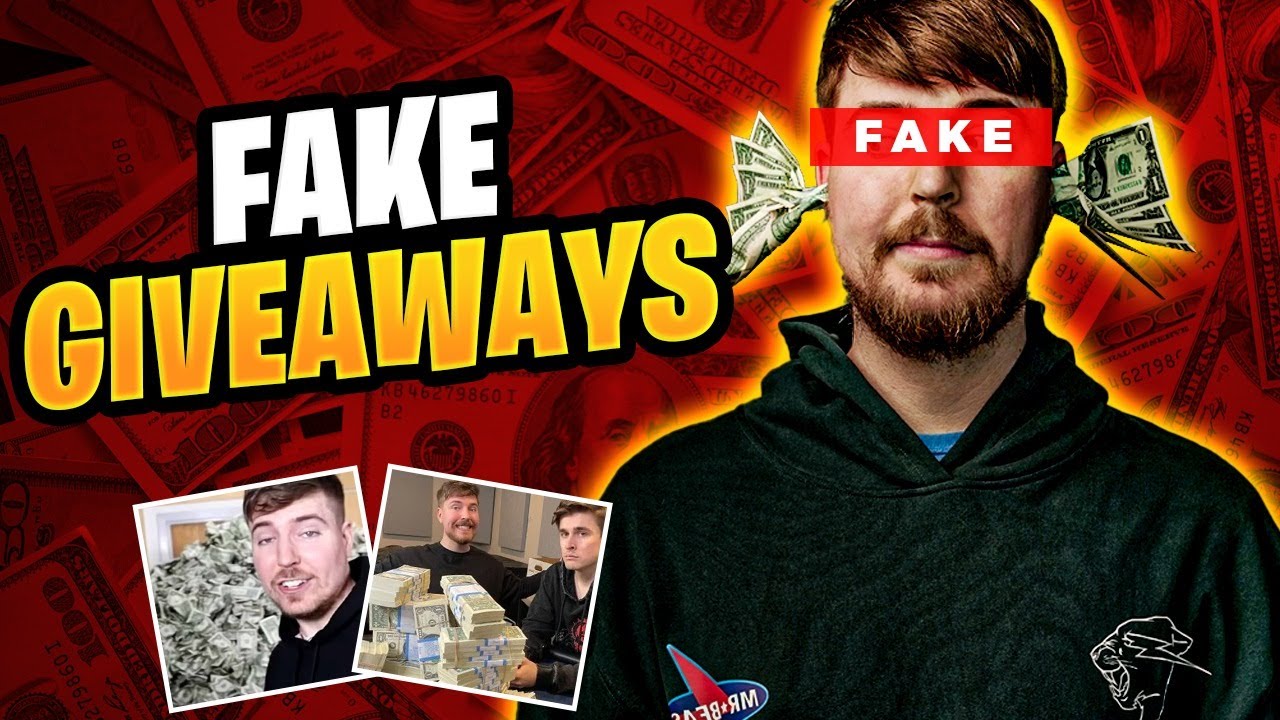 Some Of MrBeast Giveaways Are Fake! (True Or False) - YouTube