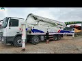 Second Hand Concrete Pumps Zoomlion 48m for sales, good condition