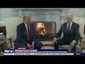 president biden president elect trump meet in oval office