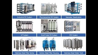 Stark 6000 liter reverse osmosis system live show