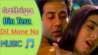 Sathiya Bin Tera Dil Mane Na - Movie - Himmat Full Song Lyrics Hindi Jhankar (1996)