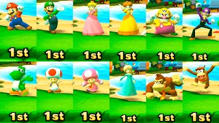 Mario Party Star Rush - All Characters 1st Animation