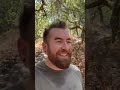 trying to find a place to pee. funny sketch hiking