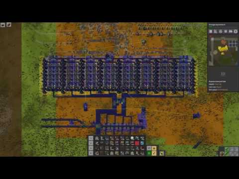Factorio New Uranium Ore Processing Plant Youtube