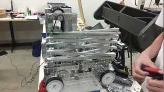 FTC 5598 Parish Robotics Scissor Lift Test