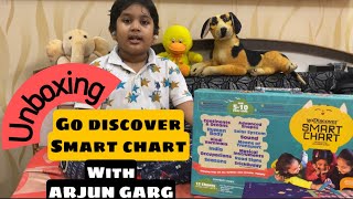 Unboxing  and review of go discover smart chart with Arjun Garg | the art indulgence