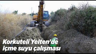 Korkuteli Yelten'de içme suyu çalışması