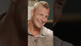 Gronk has hilarious response to a comment about Bill Belichick and Jordon Hudson #shorts