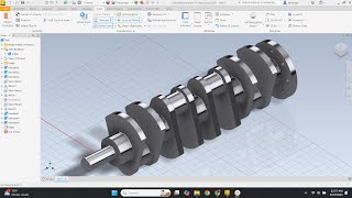 How to Model a Four-Cylinder Engine Crankshaft: Using Combine, Mirror, and Rotate Commands