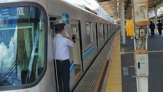 東京メトロ07系76F75S西船橋行・07系74F59S三鷹行　中野発車