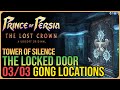 Tower of Silence Door Puzzle Prince of Persia The Lost Crown – All 3 Gong Locations