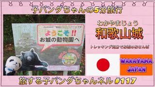 ※117 子パンダちゃんの5分旅行　和歌山城 編【旅する子パンダちゃん】