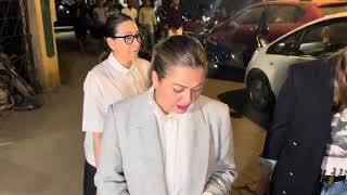 Kareena \u0026 karisma Kapoor visit Malaika Arora Restaurant