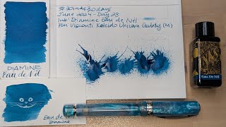 #30inks30days June 2024, Day 28 - Eau de Nil