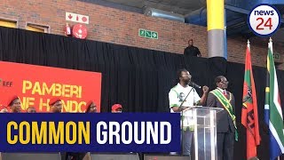 WATCH | Mugabe’s nephew says uncle was ‘committed’ to the youth, slams Mnangagwa at EFF memorial