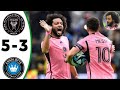 Messi Hattrick ,Marcelo Debut⚽️💥Inter Miami vs New Charlotte 5/3 -Highlights &All Goals 2024 -#Messi