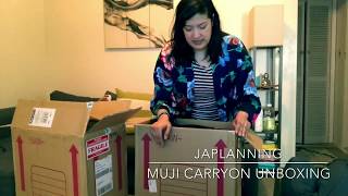 JAPLANNING: Muji Hardcase Luggage 60L Unboxing